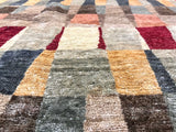 Fine Vintage Modern Style Design Wool Rug 11' 10'' x 17' 6''