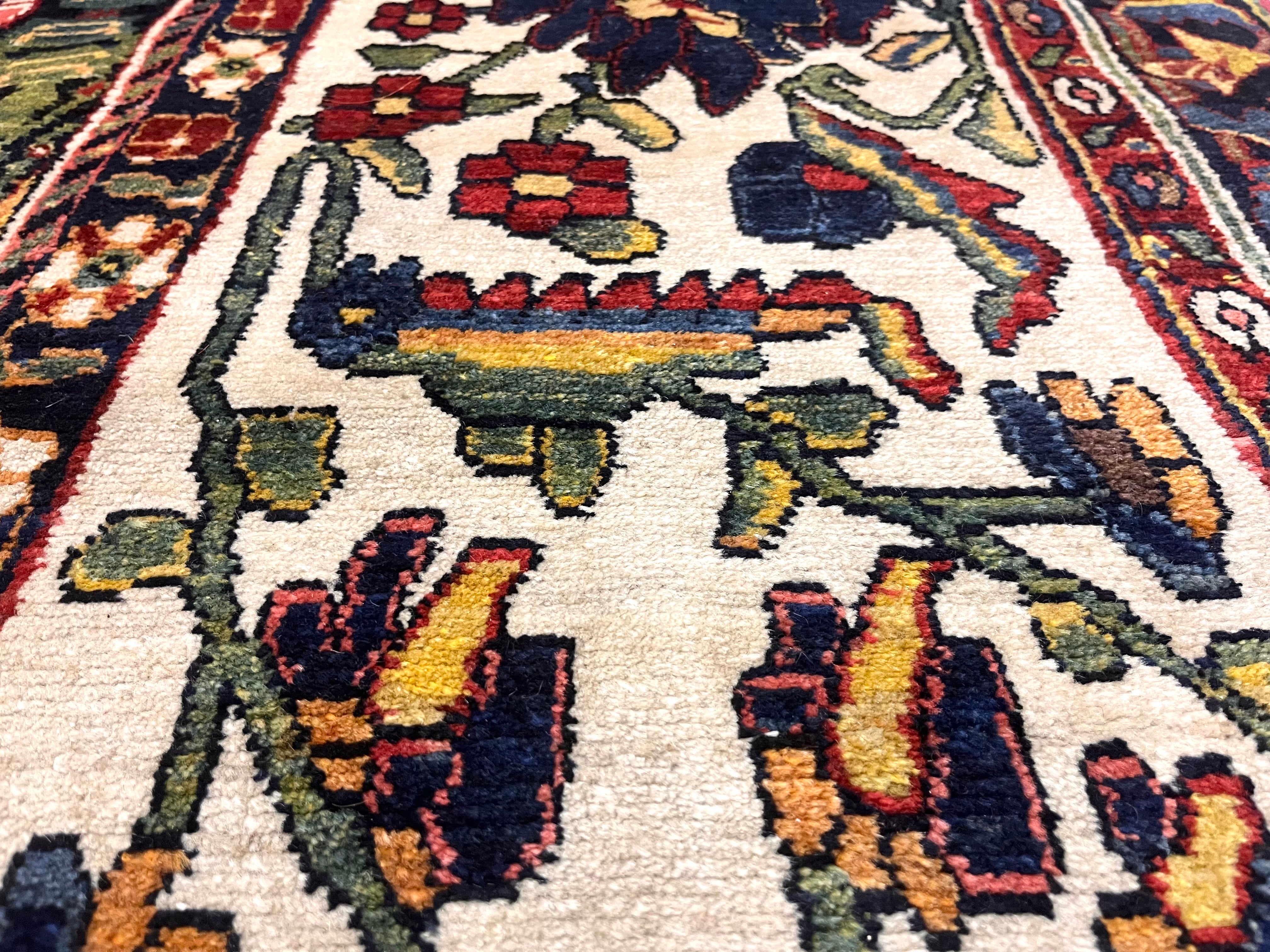 Antique Bakhtiari Rug 13' 10'' x 22' 5''