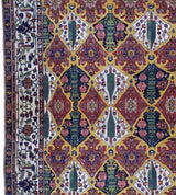 Antique Bakhtiari Rug 13' 10'' x 22' 5''