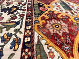 Antique Bakhtiari Rug 13' 10'' x 22' 5''