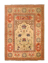Antique Turkish Rug 4'0" x 5' 6"