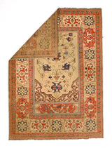 Antique Turkish Rug 4'0" x 5' 6"