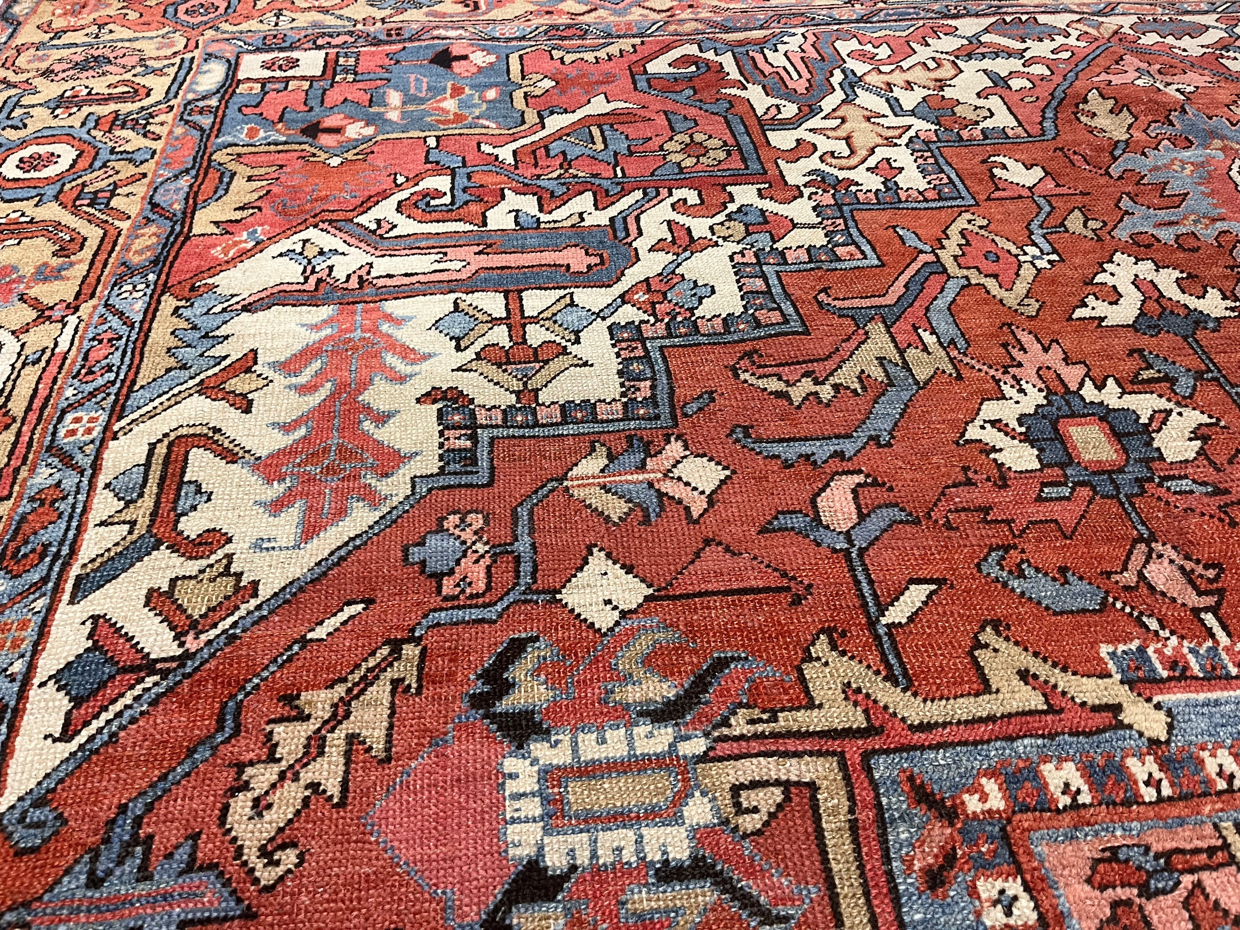 Antique  Serapi Rug 9' 4'' x 12' 4''