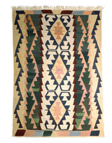 Antique Caucasian Kilim Rug 6' 4'' x 8' 3''