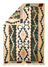 Antique Caucasian Kilim Rug 6' 4'' x 8' 3''