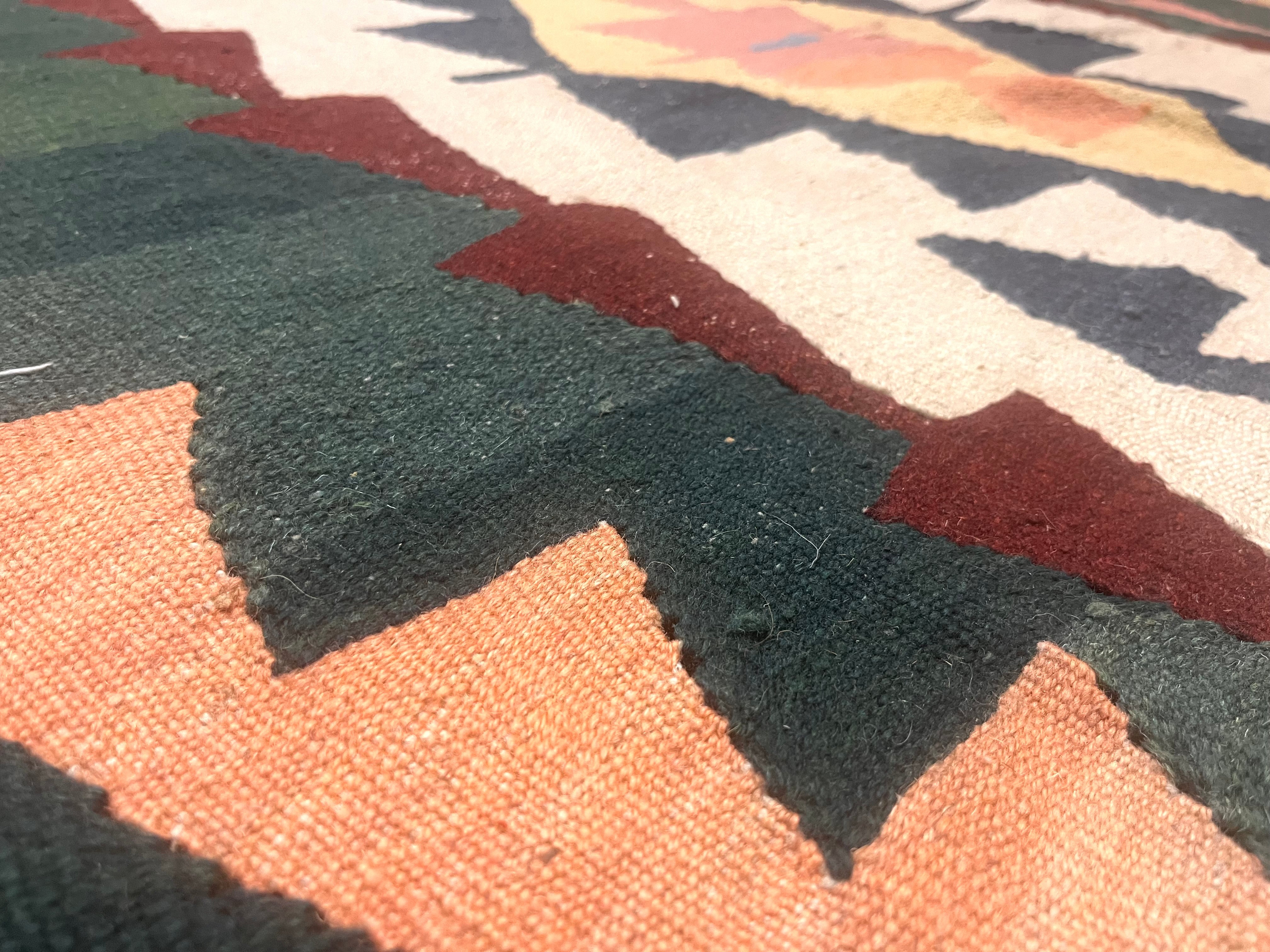 Antique Caucasian Kilim Rug 6' 4'' x 8' 3''
