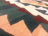 Antique Caucasian Kilim Rug 6' 4'' x 8' 3''