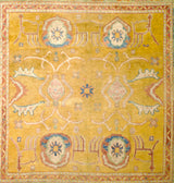 Antique Irish Donegal Rug 9'5" x 9' 5''