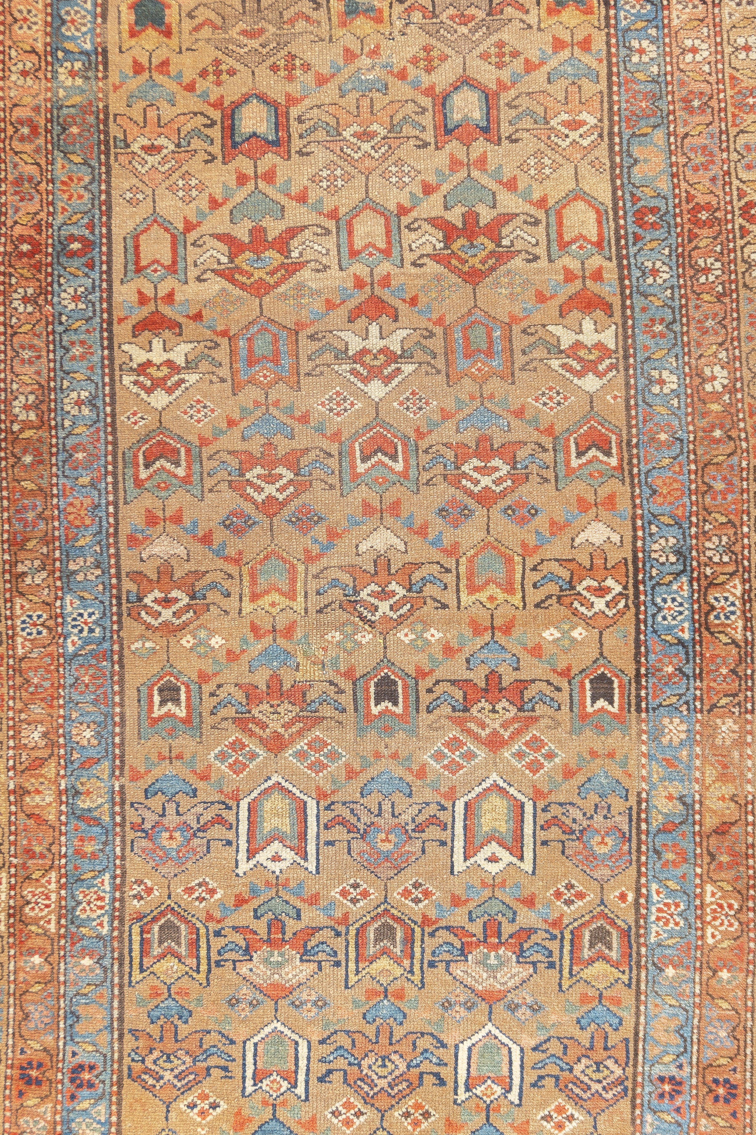 Antique  Kurdish Rug 3'5'' x 6'9''
