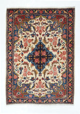 Vintage Sarouk Rug 3'6'' x 5'2''