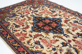 Vintage Sarouk Rug 3'6'' x 5'2''