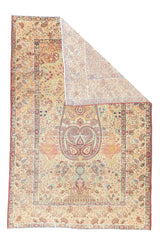 Antique Lavar Kerman Rug 4'8'' x 7'0"