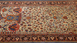 Antique  Farahan Sarouk 4'4" x 7'3"