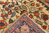Antique  Farahan Sarouk 4'4" x 7'3"