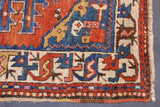 Antique  Heriz Rug 3'5'' x 10'1''