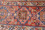 Antique  Heriz Rug 3'5'' x 10'1''