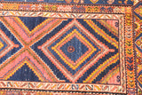 Antique  Malayer Rug 3'5'' x 4'11''