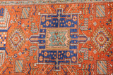 Antique  Heriz Long Rug 3'0" x 10'0"