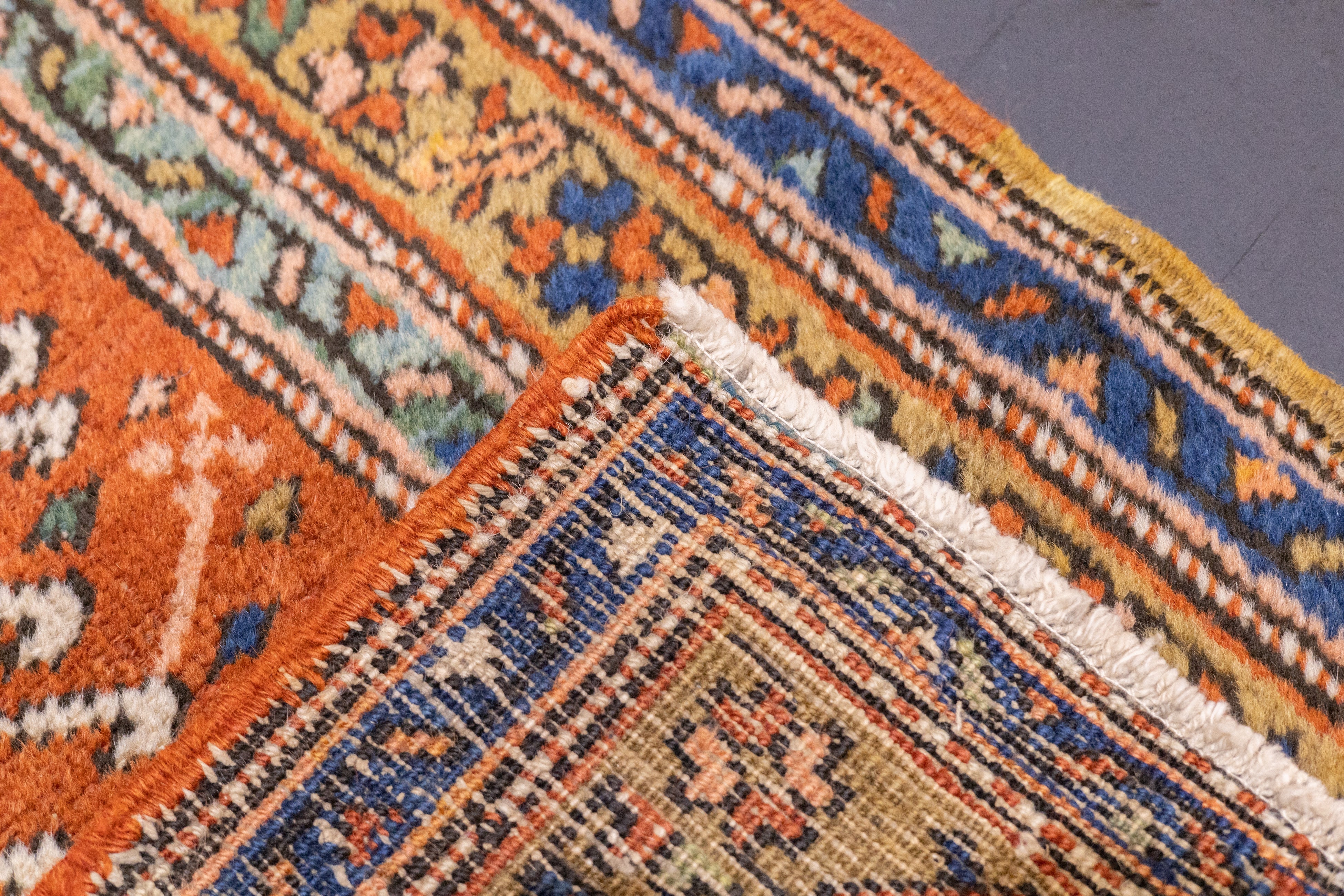 Antique  Heriz Long Rug 3'0" x 10'0"