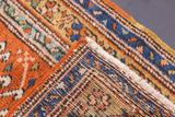 Antique  Heriz Long Rug 3'0" x 10'0"