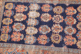 Antique Persian Heriz Rug 4'2'' x 5'6''