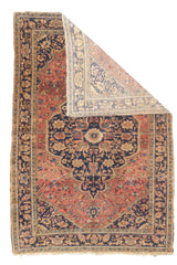 Antique Farahan Sarouk Rug 4'6'' x 6'7''