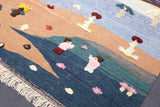 Fine Vintage Turkish Kilim Rug 4'0" x 6'3''