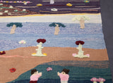 Fine Vintage Turkish Kilim Rug 4'0" x 6'3''