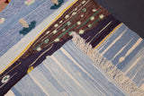 Fine Vintage Turkish Kilim Rug 4'0" x 6'3''