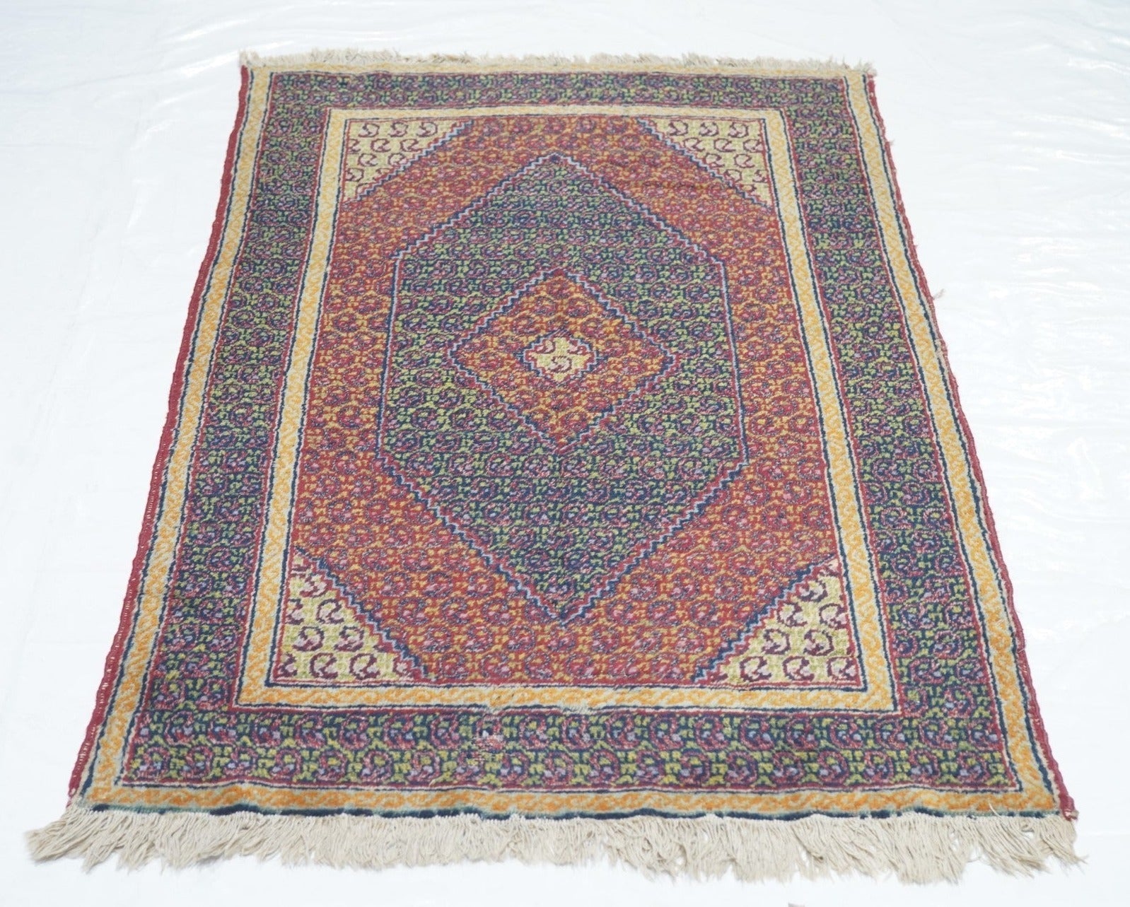 Antique Turkish Tribal Rug 3' x 4'7''