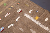 Fine Vintage Turkish Kilim Rug 3'2'' x 5'1''