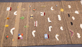 Fine Vintage Turkish Kilim Rug 3'2'' x 5'1''