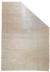 Vintage  Tabriz Rug 7'7'' x 11'0"