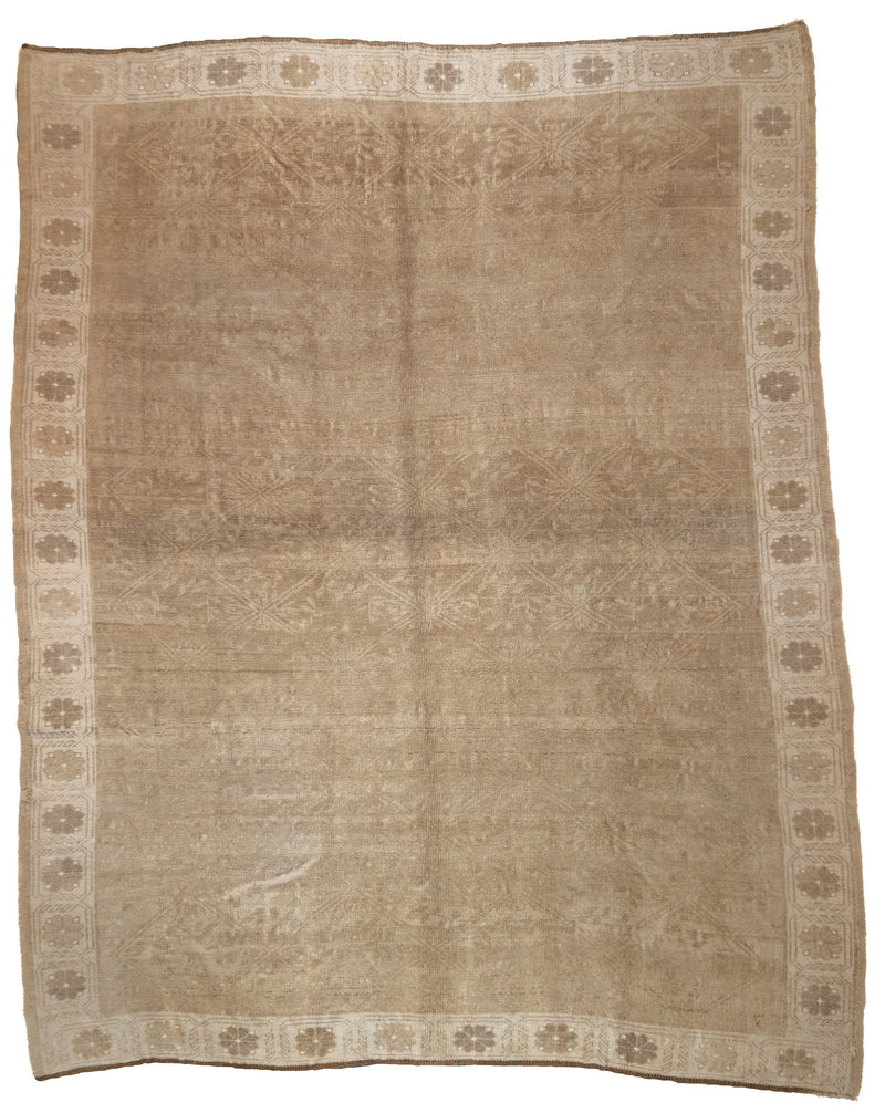 Antique Oushak Rug 7'5'' x 9'2'