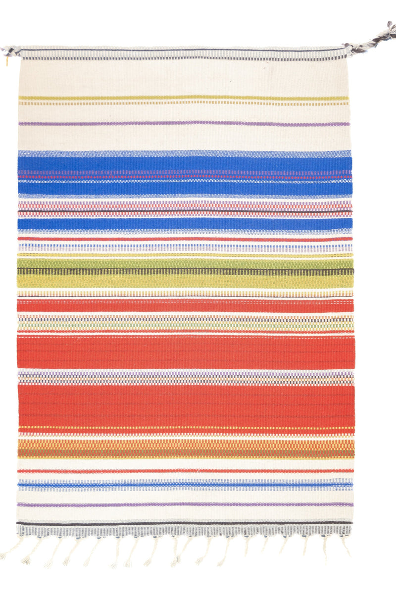 Modern  Kilim Wool Rug 3'3'' x 4'8''