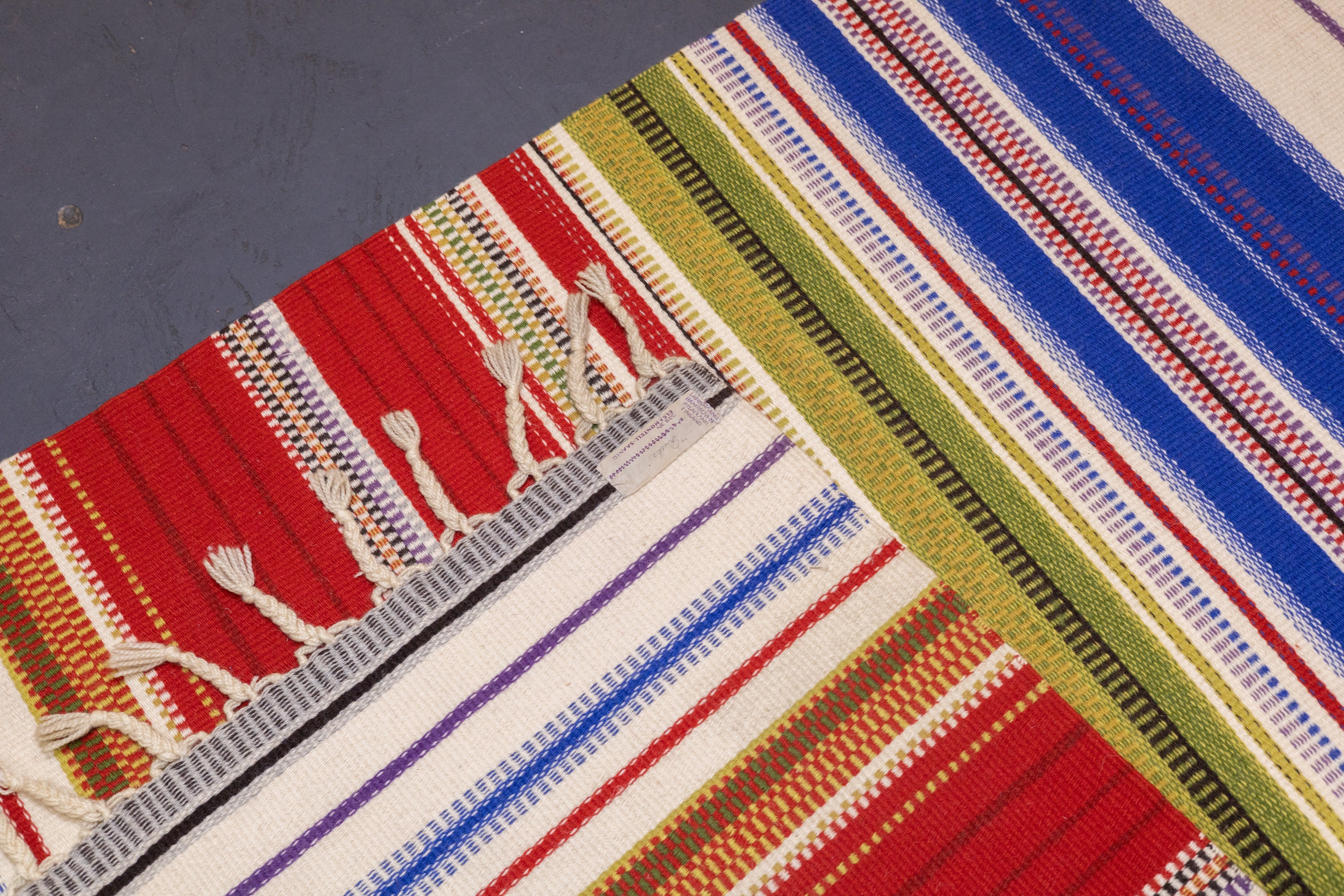 Modern  Kilim Wool Rug 3'3'' x 4'8''