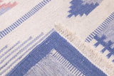 Vintage Swedish Kilim Rug 4'5'' x 6'3''