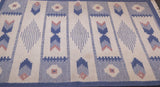 Vintage Swedish Kilim Rug 4'5'' x 6'3''