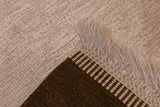 Fine Vintage Swedish kilim Flat Weave Wool Rug 6'5'' x 9'1''