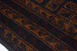 Vintage Baluch Rug 2'9'' x 4'2''