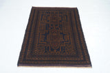 Vintage Baluch Rug 2'9'' x 4'2''
