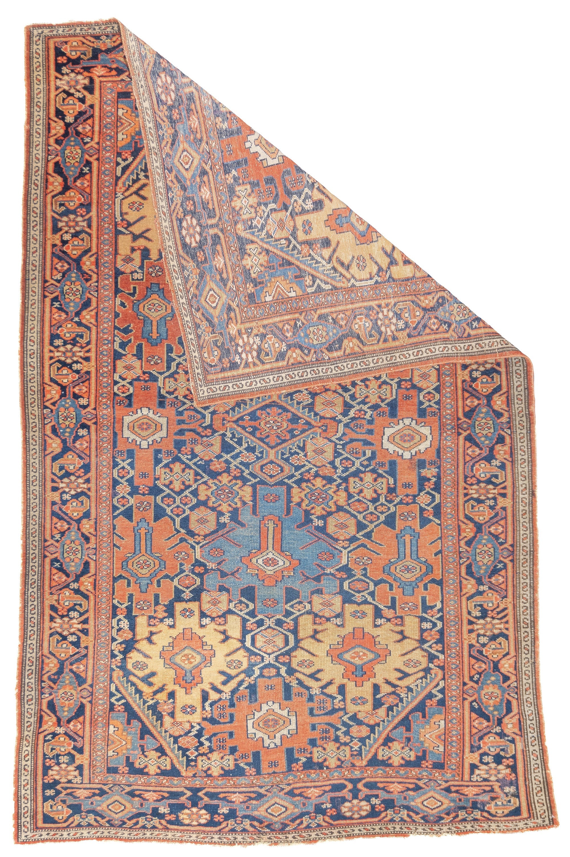 Antique  Malayer Rug 4'2'' x 6'8''