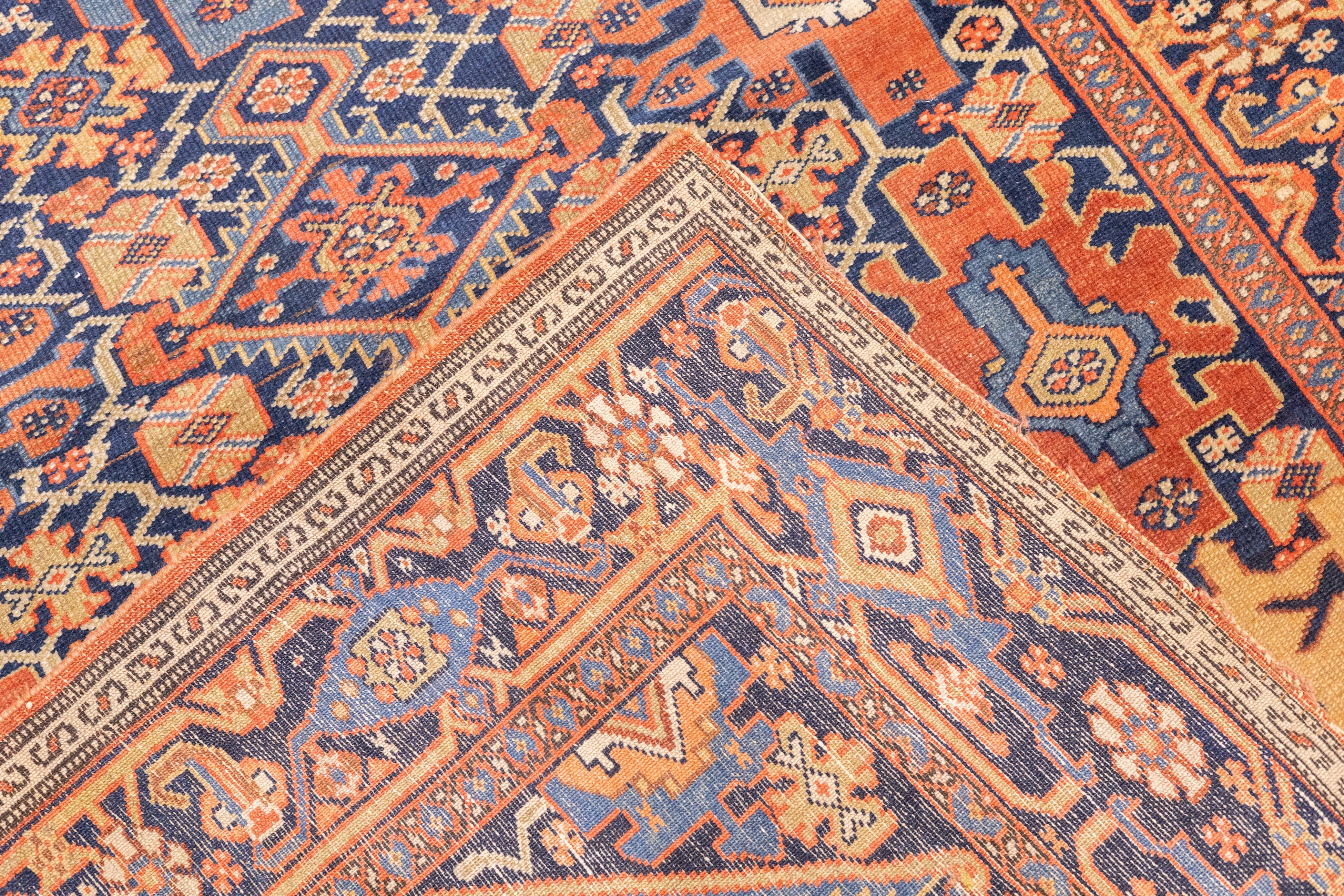 Antique  Malayer Rug 4'2'' x 6'8''
