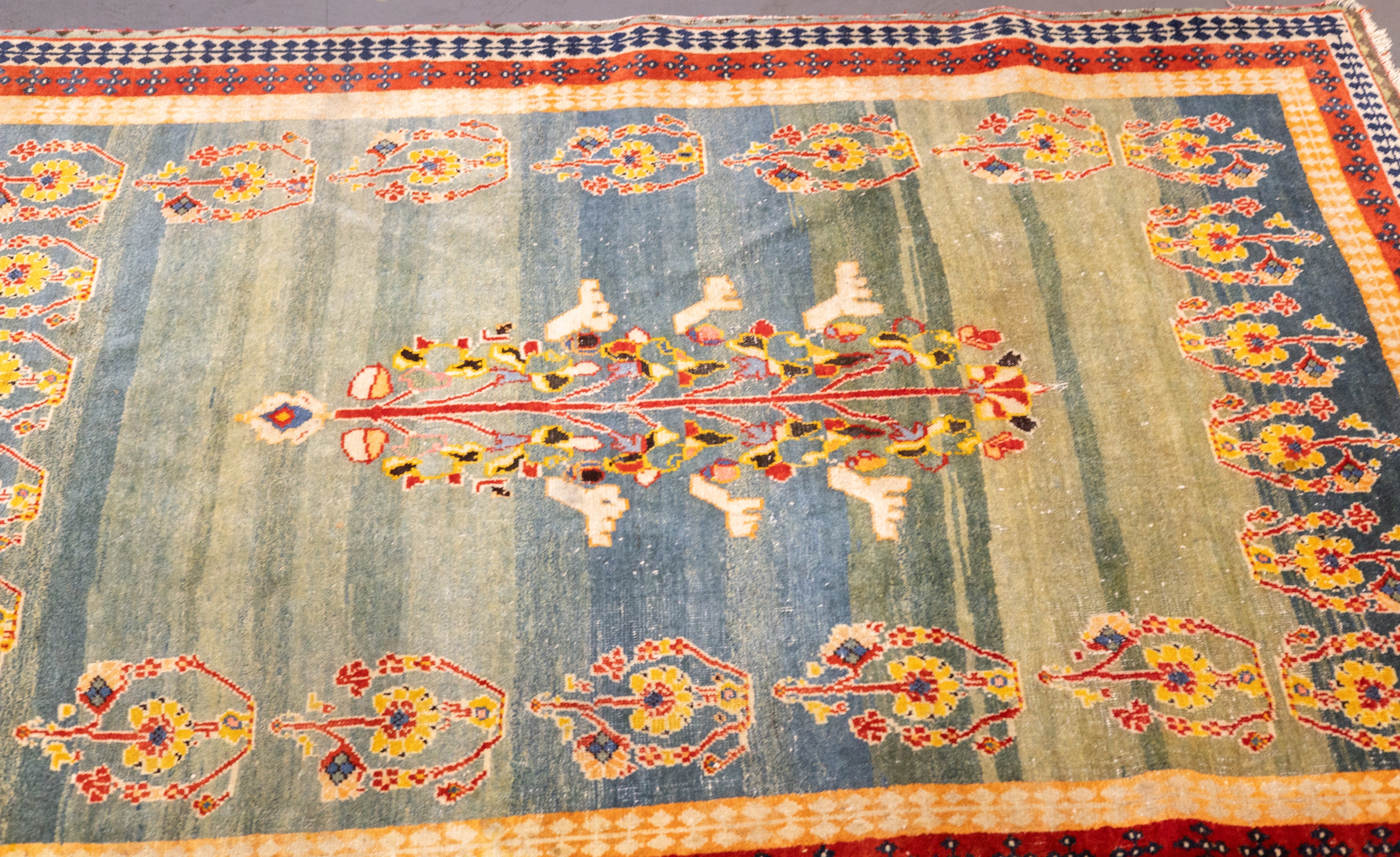 Vintage  Gabbeh Rug 4'5'' x 6'4''