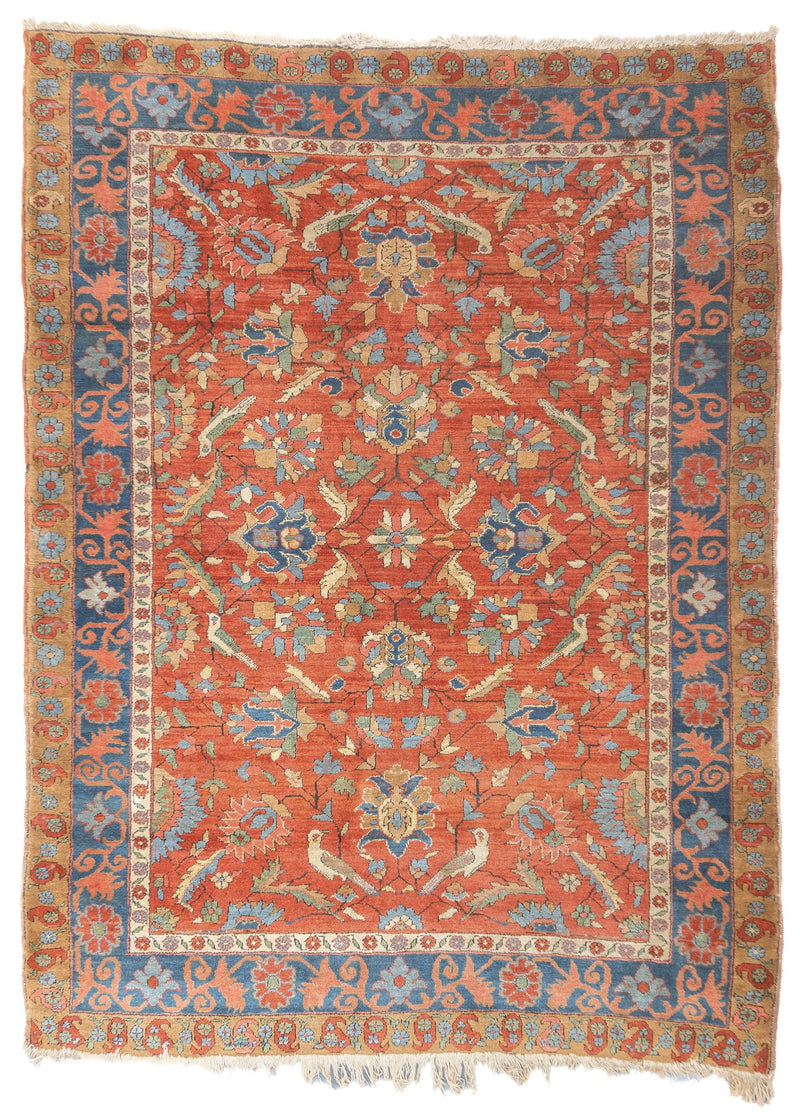 Antique Heriz Rug 4'10'' x 6'6''