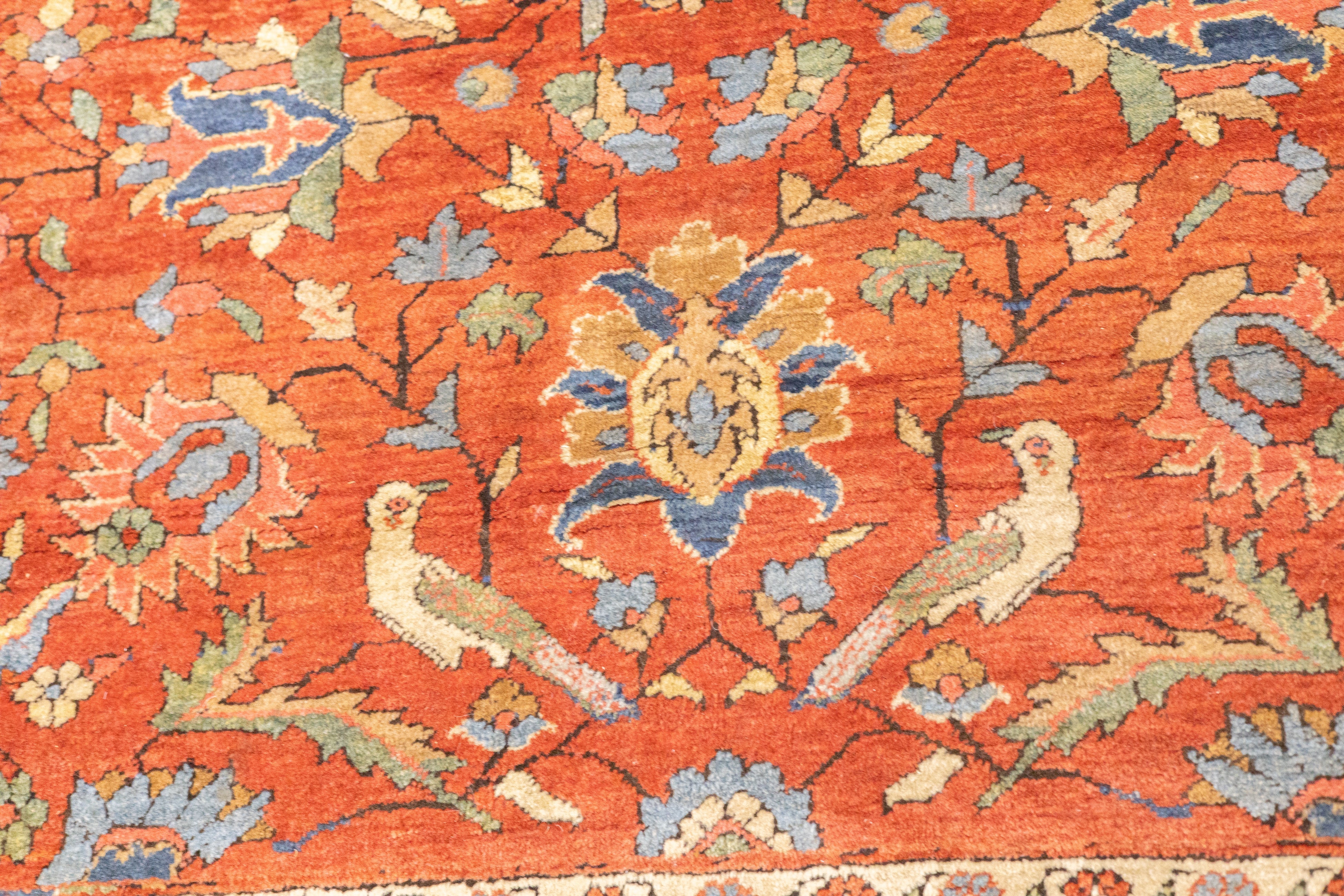 Antique Heriz Rug 4'10'' x 6'6''