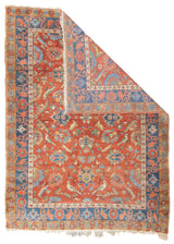 Antique Heriz Rug 4'10'' x 6'6''