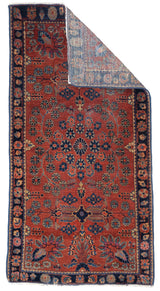 Fine Antique Mohajeran Sarouk Rug 2'5'' x 4'9''