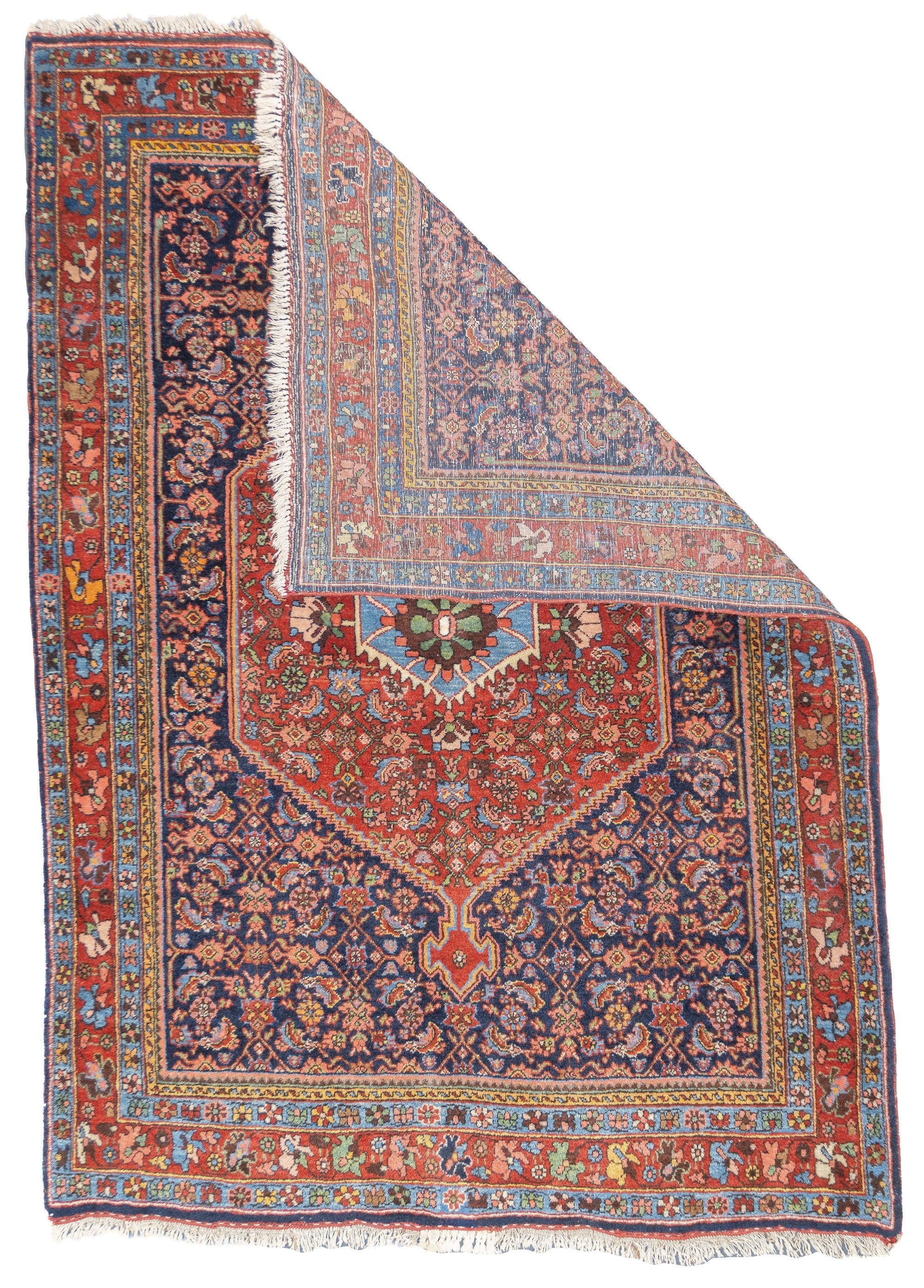 Antique  Bidjar Rug 3'8'' x 5'2''