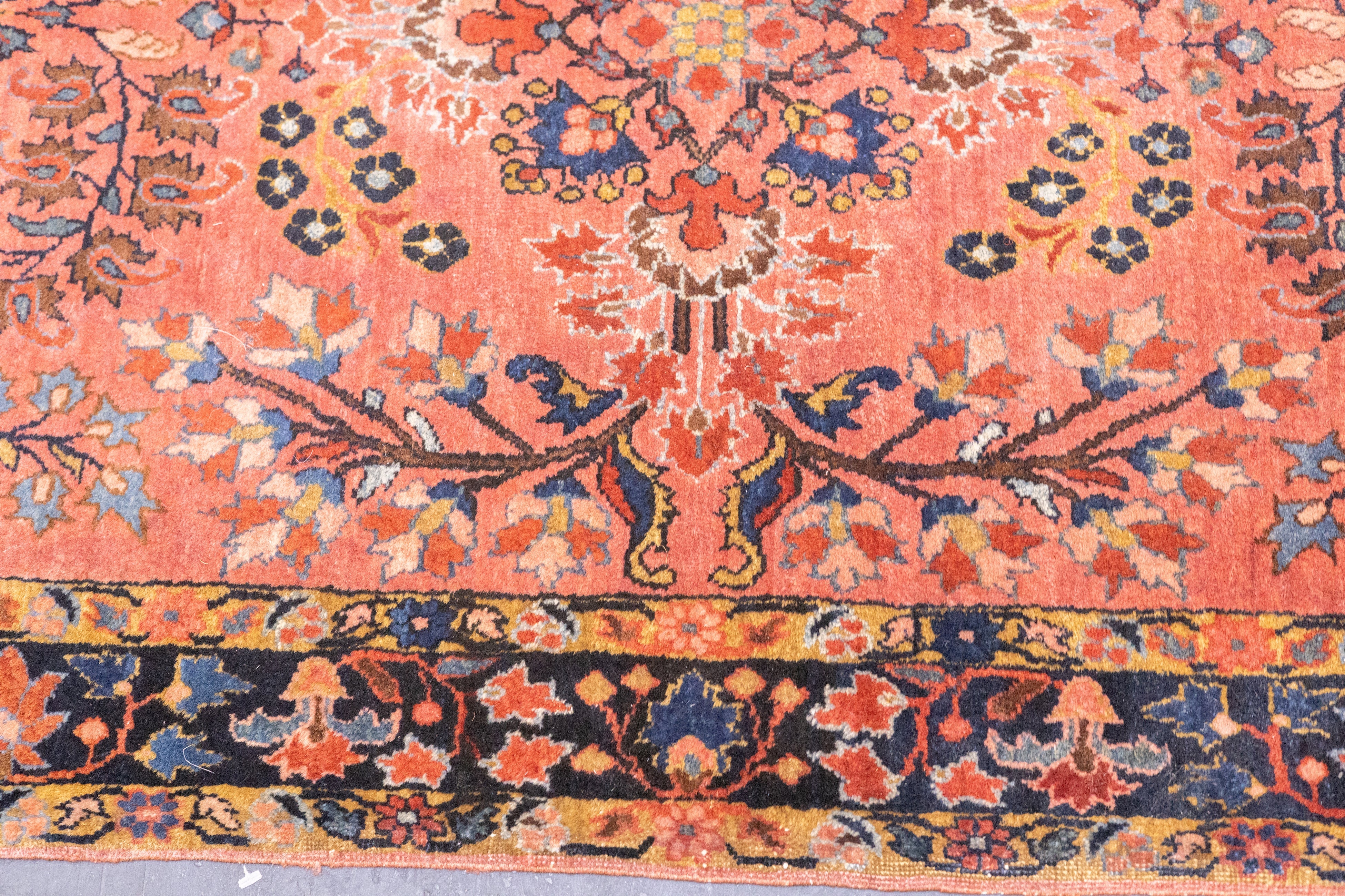 Fine Antique Mohajeran Sarouk Rug 2'6'' x 4'10''